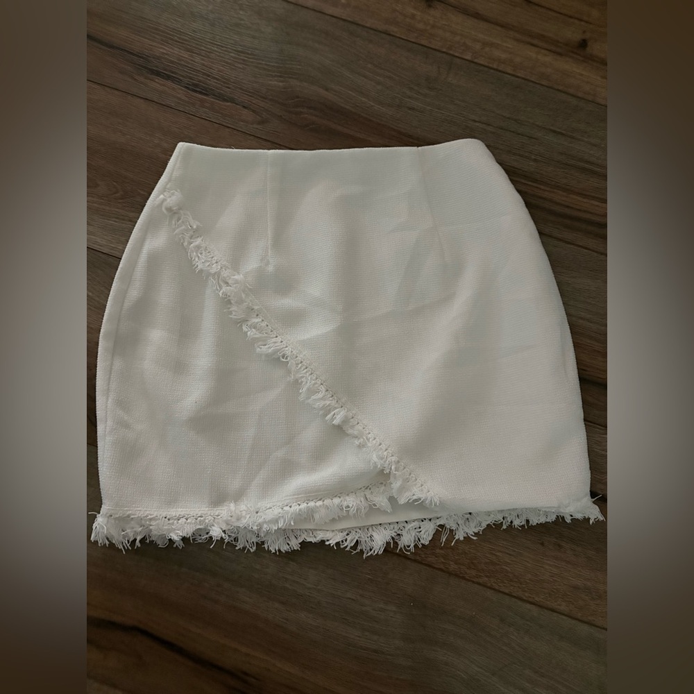 super down Fringe Skirt